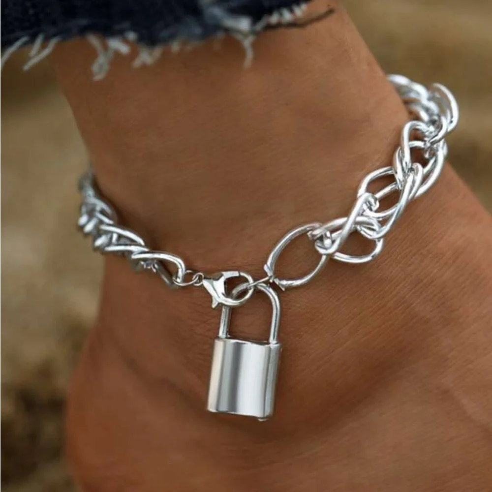 Silver Anklet - Picture 1 of 4